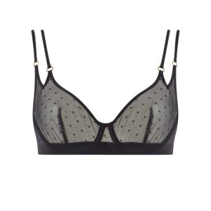 Sarda Rincon lingerie met polkadots