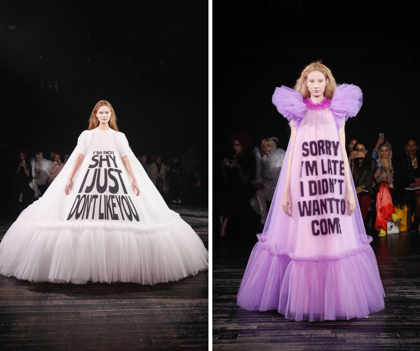 De collectie Viktor & Rolf lente/zomer 2019 couture.