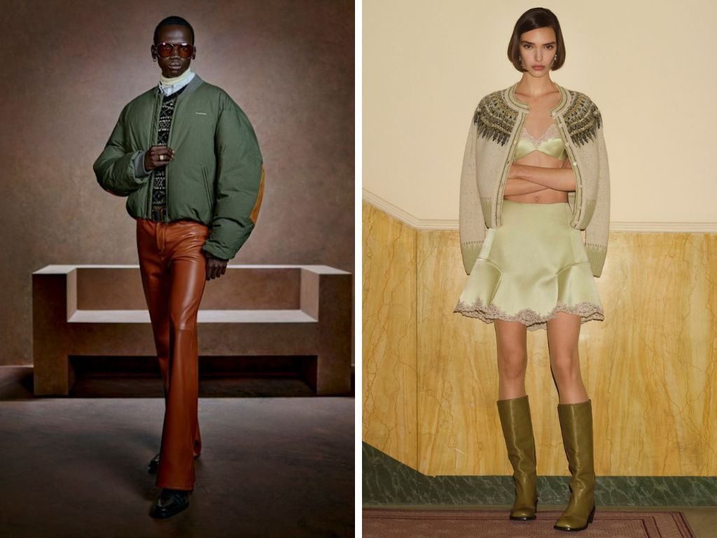 Acne studios scervino fair isle 