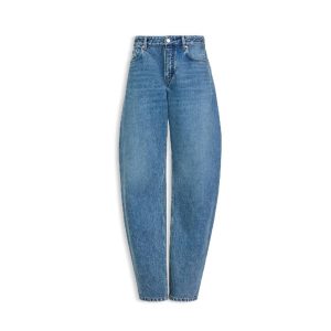 Nieuwe ronde jeans van Alaïa