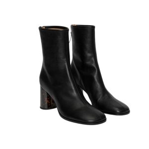 arket round toe heels schoenen met ronde neus