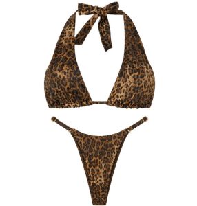 Aya dierenprint bikini