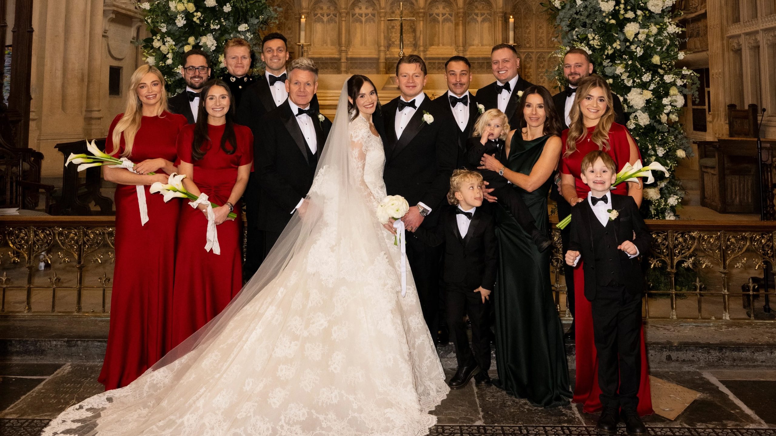 Holly Ramsay droeg Elie Saab én haar moeders jurk op bruiloft