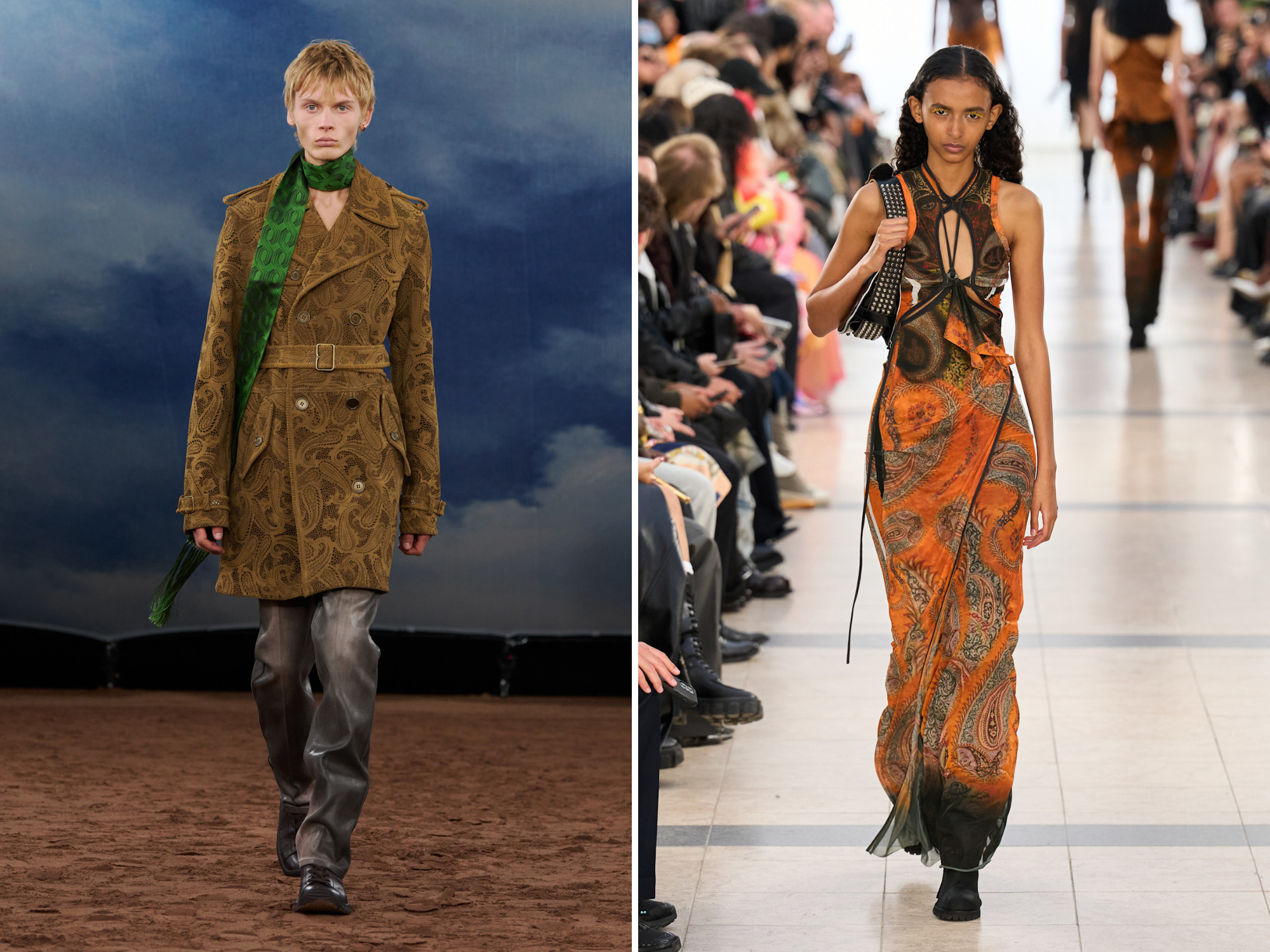 burberry ottolinger Paisley print lente zomer 2026