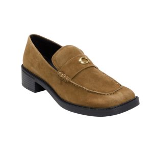 coach loafer square toe
