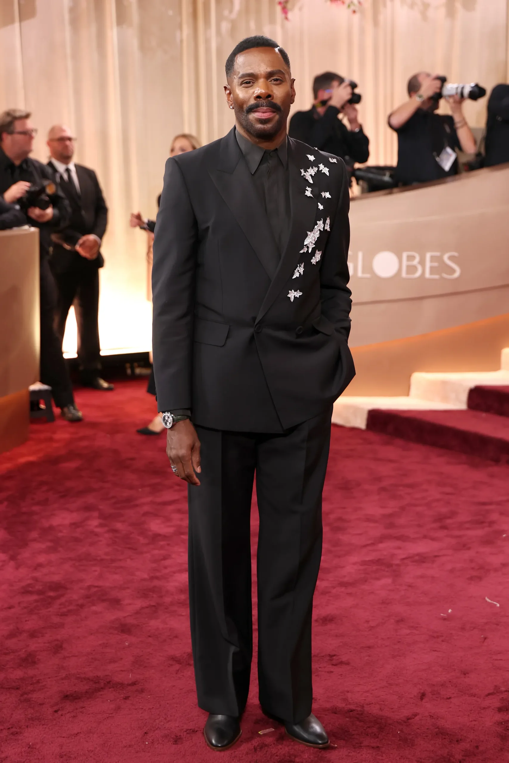 Colman Domingo in Valentino bij de Golden Globes 2026