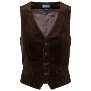 Gilet met ribstof