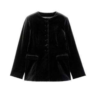 Arket velvet blazer