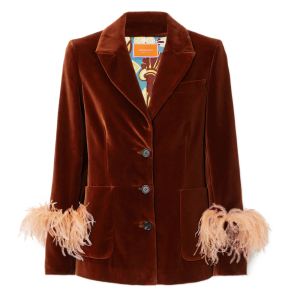 La Double J velvet blazer