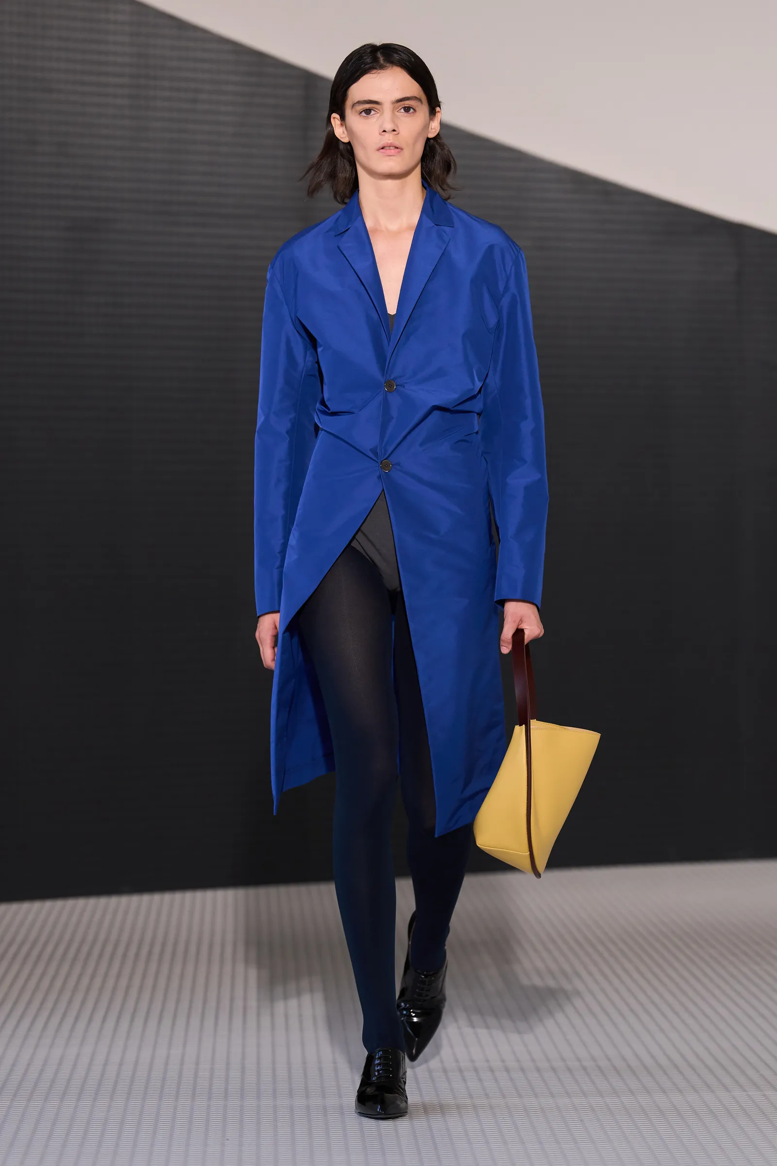 Klein blauw bij Jil Sander