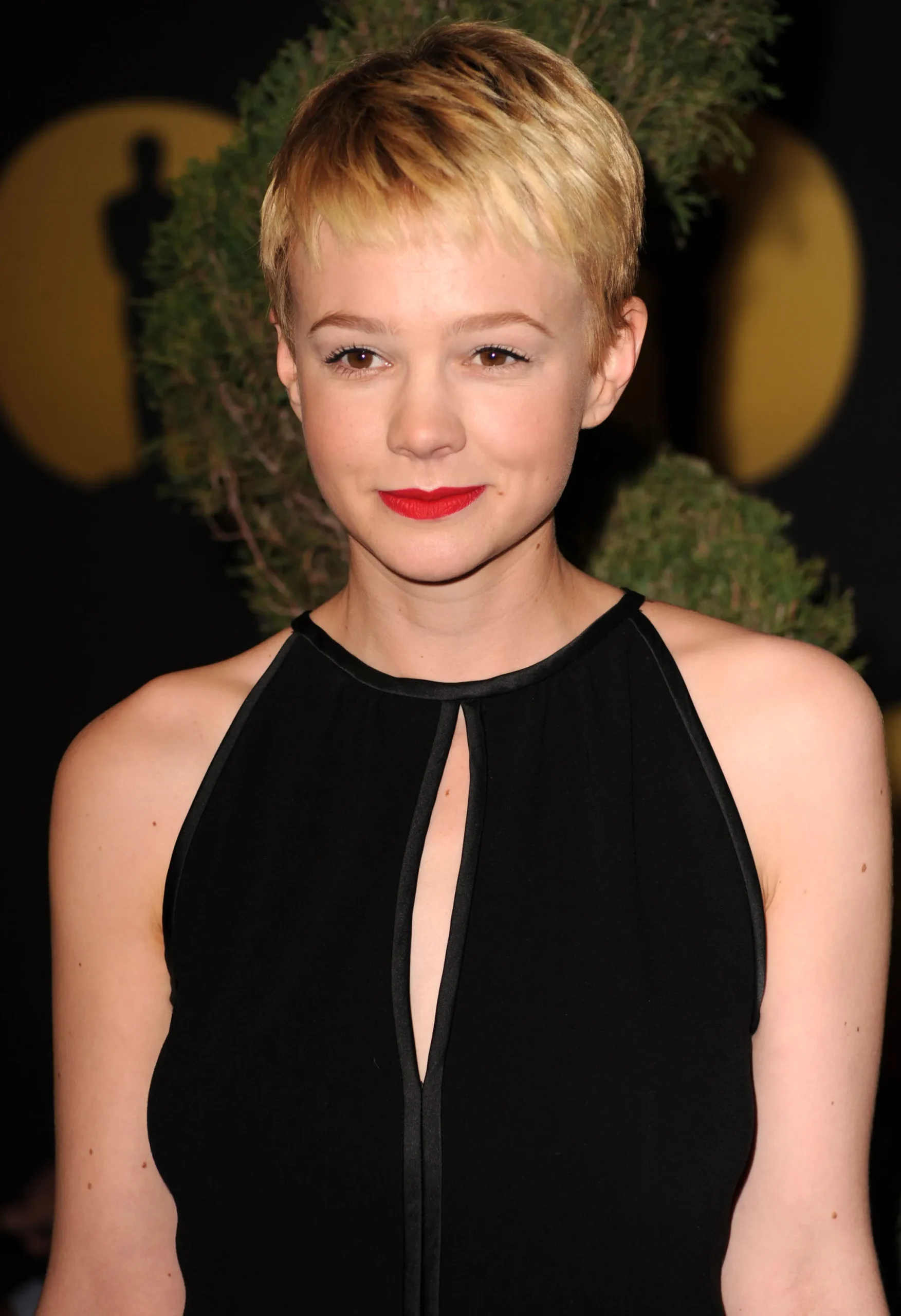 Carey Mulligan met een pixie cut
