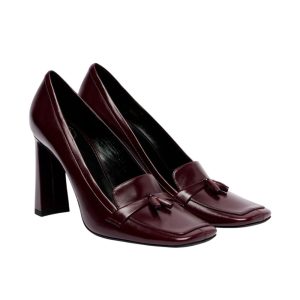 saint laurent hakken met vierkanten neus