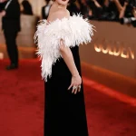 selena gomez in chanel tijdens golden globes 2026