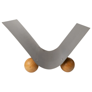 tijdschriftenrek vintage zilver