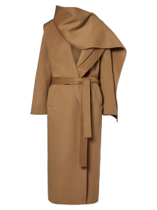 jas met cape sjaal detail