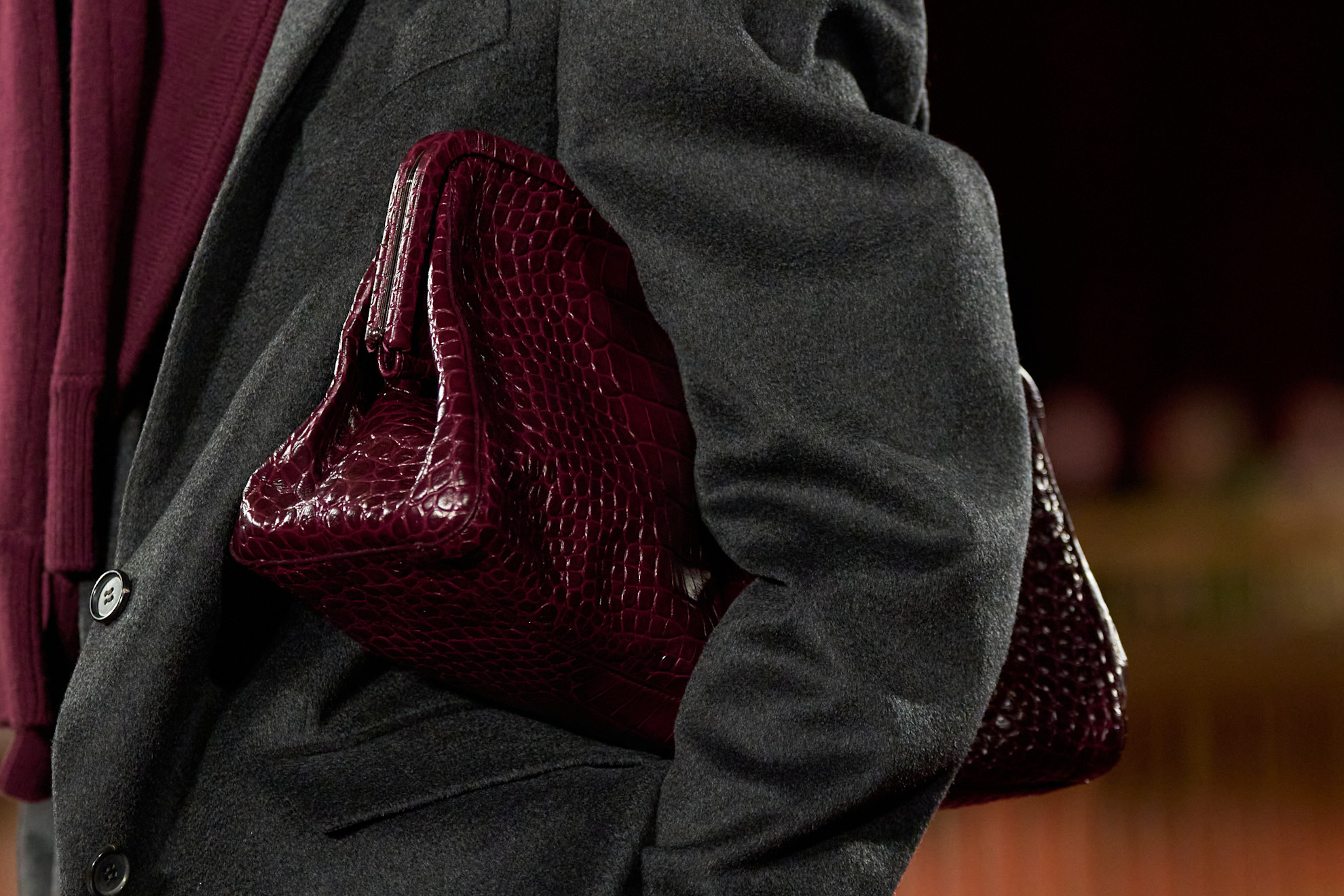 Michael Kors krokodillenprint-tas fall/winter 2026