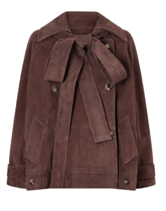 Loewe suede trenchcoat