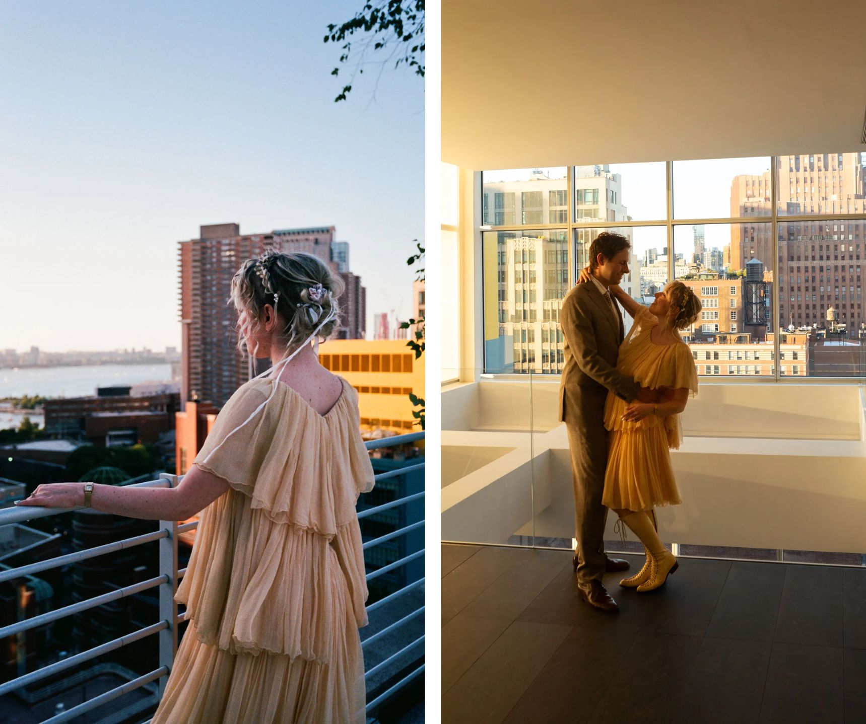 De bruid en bruidegom 