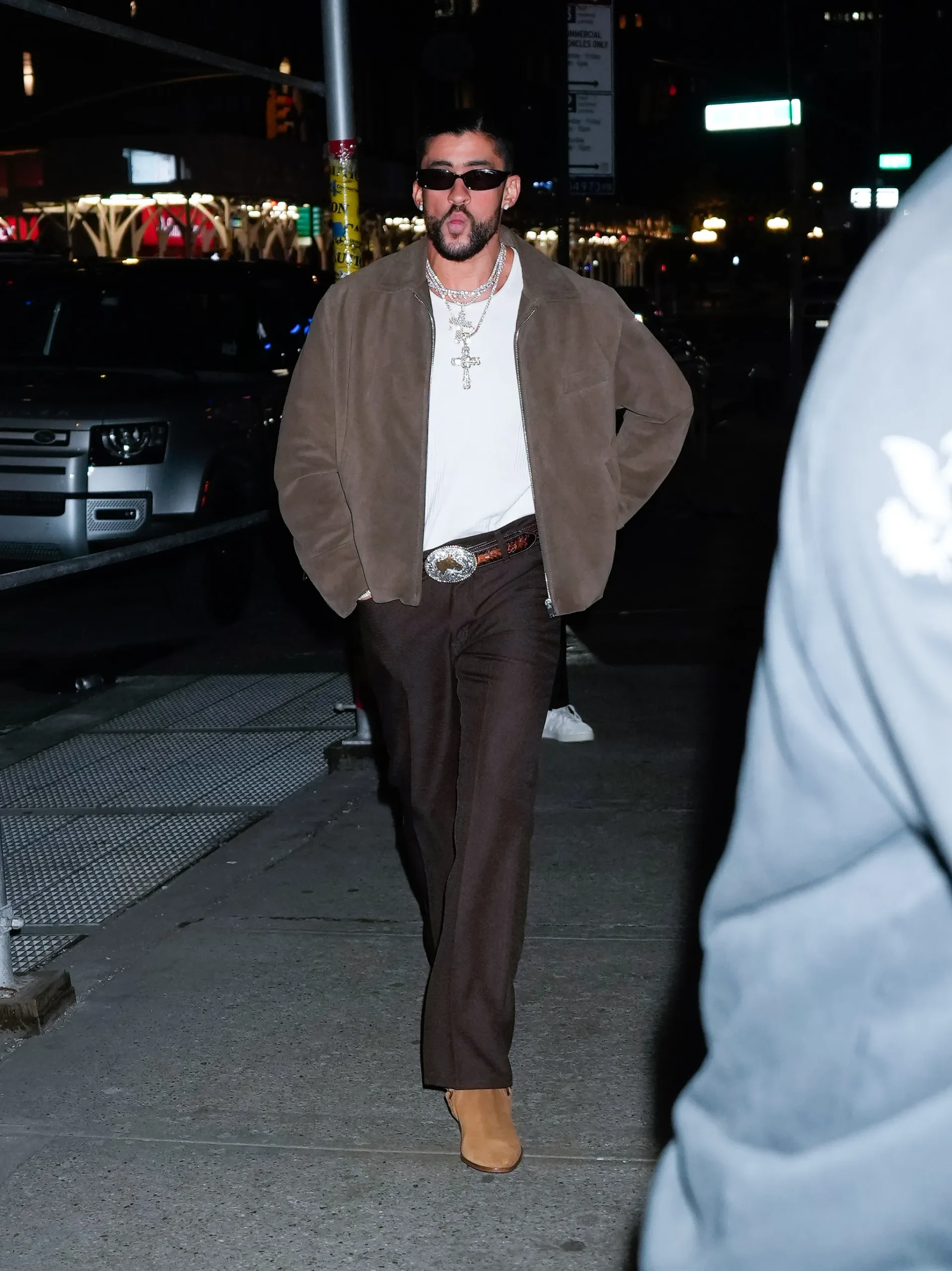 De zanger in New York