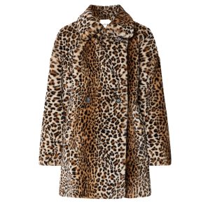 Ba&sh manteljas van imitatiebont