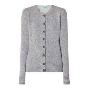 Grijs cardiganvest van Benetton