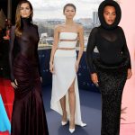 Beroemdheden in ontwerpen van Pieter Mulier voor Alaïa