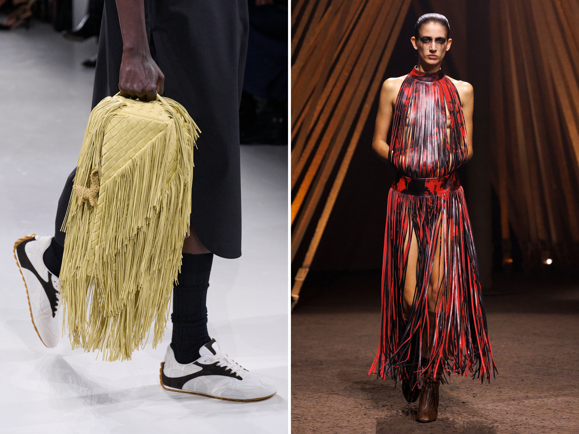 bottega veneta mcqueen franjes