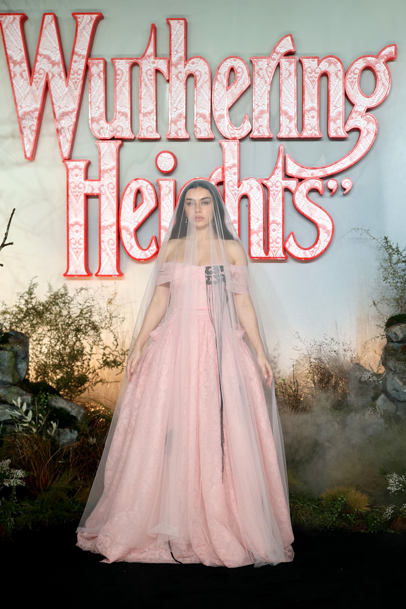 Charli xcx withering heights premiere