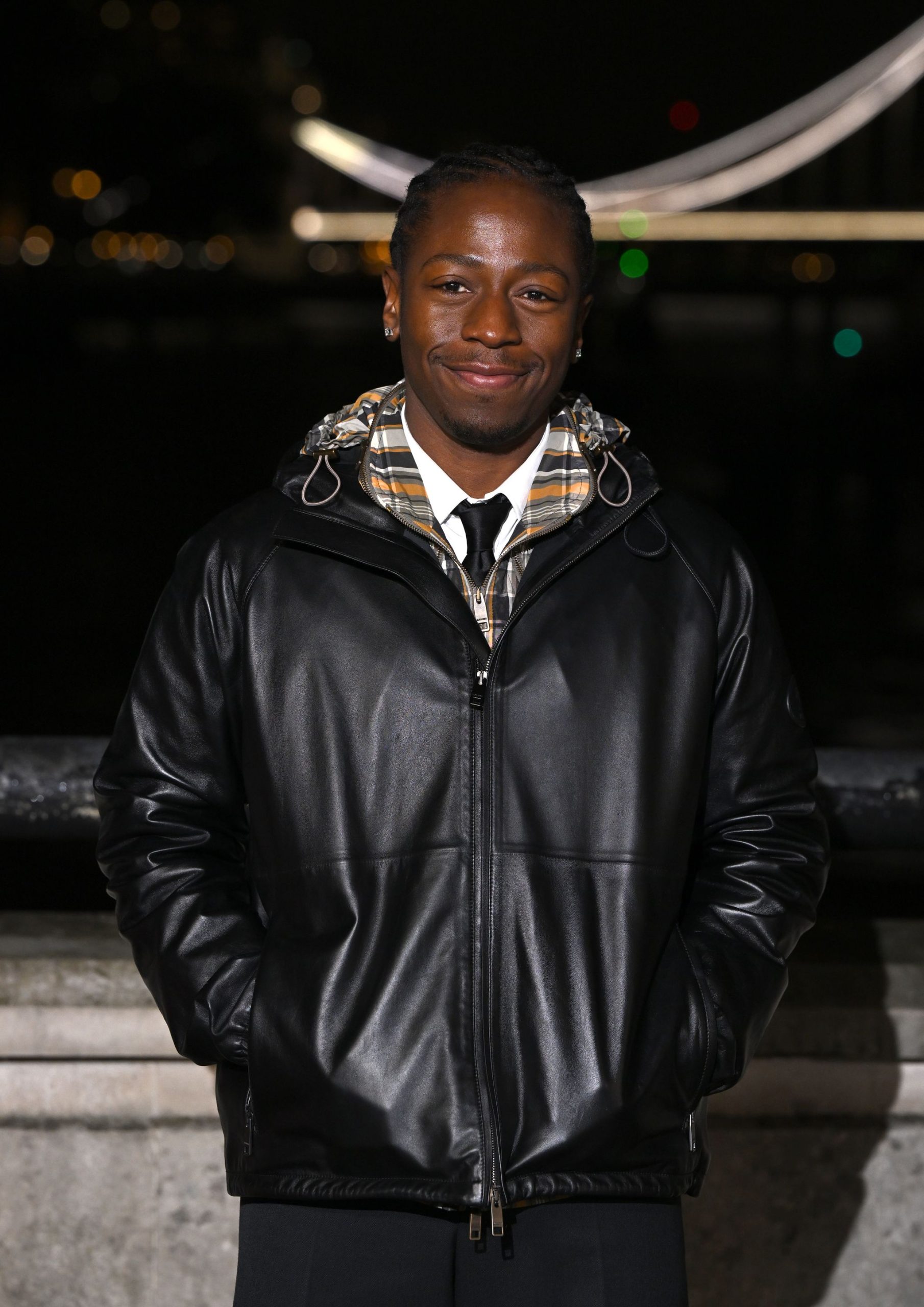 David Jonsson bij Burberry