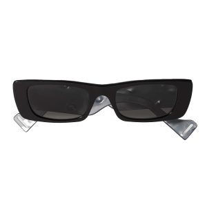 Gucci rectangular acetate zonnebril