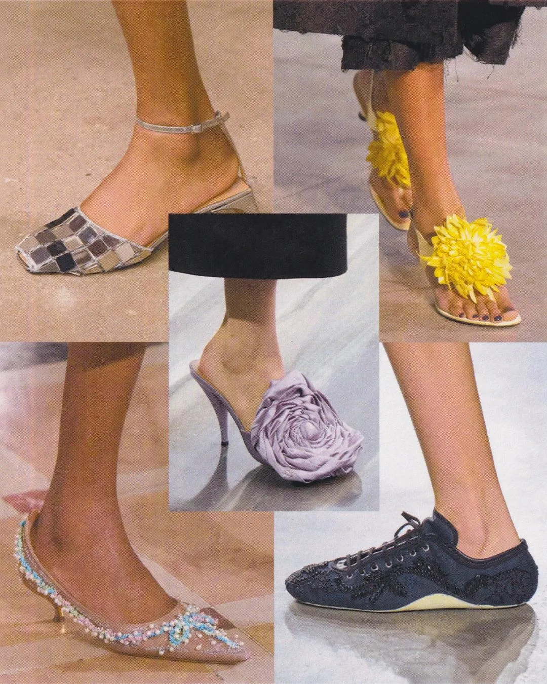 Leuke, uitbundige schoenen zijn weer terug.