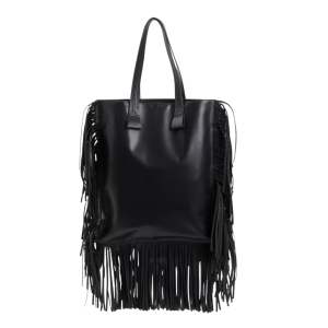 iro leren tas met franjes