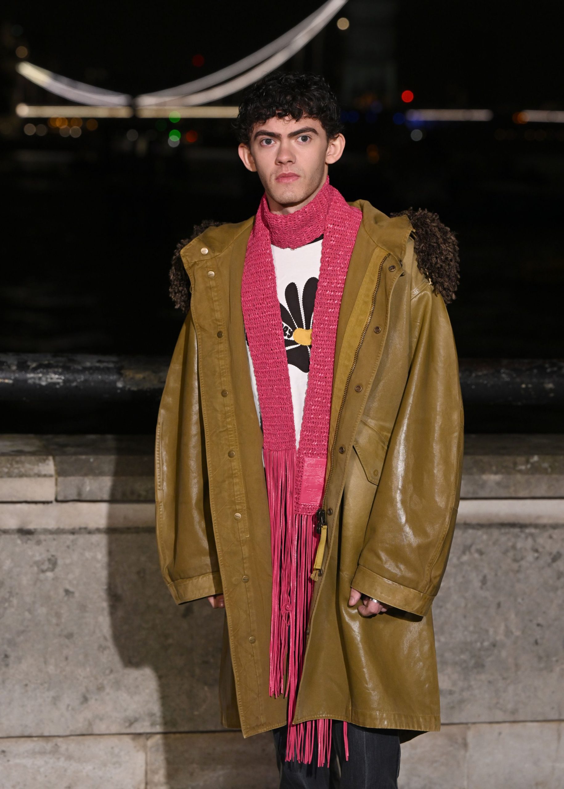 Joe Locke bij Burberry