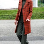 Kate Middleton in een retro jas