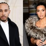 Lewis Hamilton en Kim Kardashian