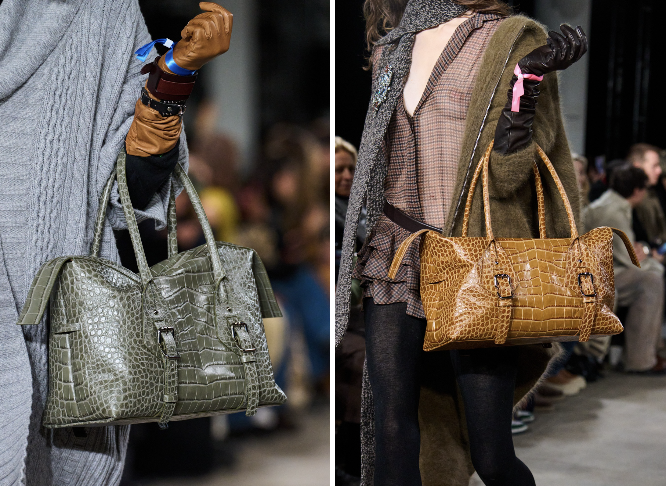 Kroko-effect bij 7 For All Mankind fall/winter 2026