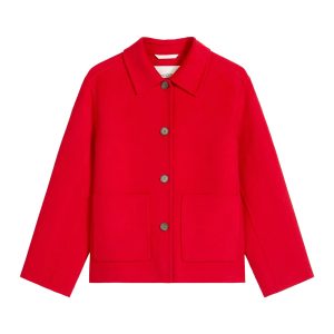 Rode mantel van Marc O'Polo