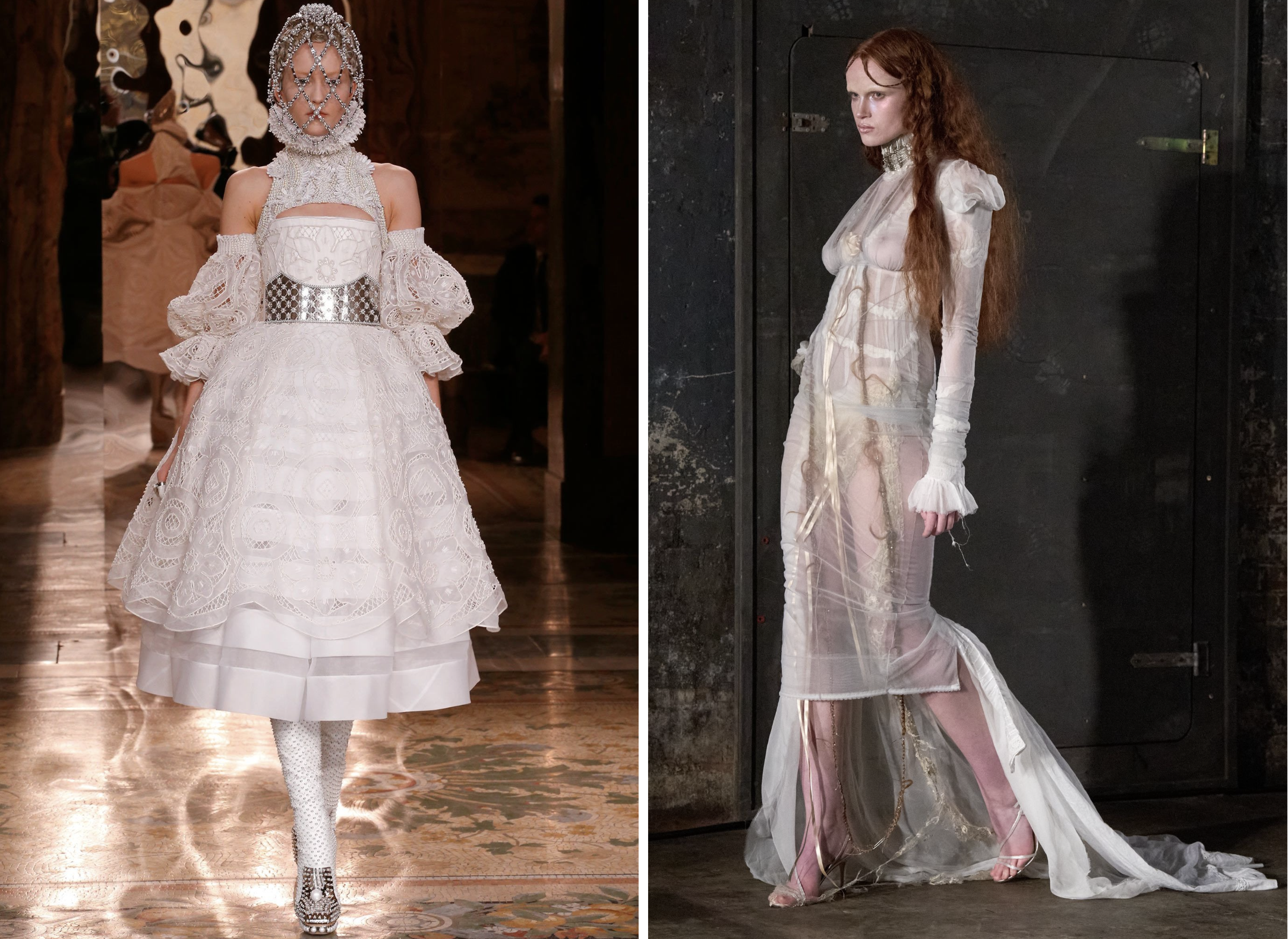 Alexander McQueen herfst/winter 2013 en Dilara Findikoglu herfst/winter 2025