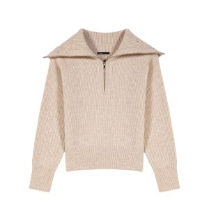 Quarter-zip trui van Maje