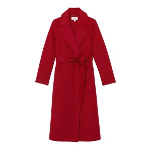 Rode mantel van Reiss