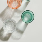 Waterglazen: warm water drinken