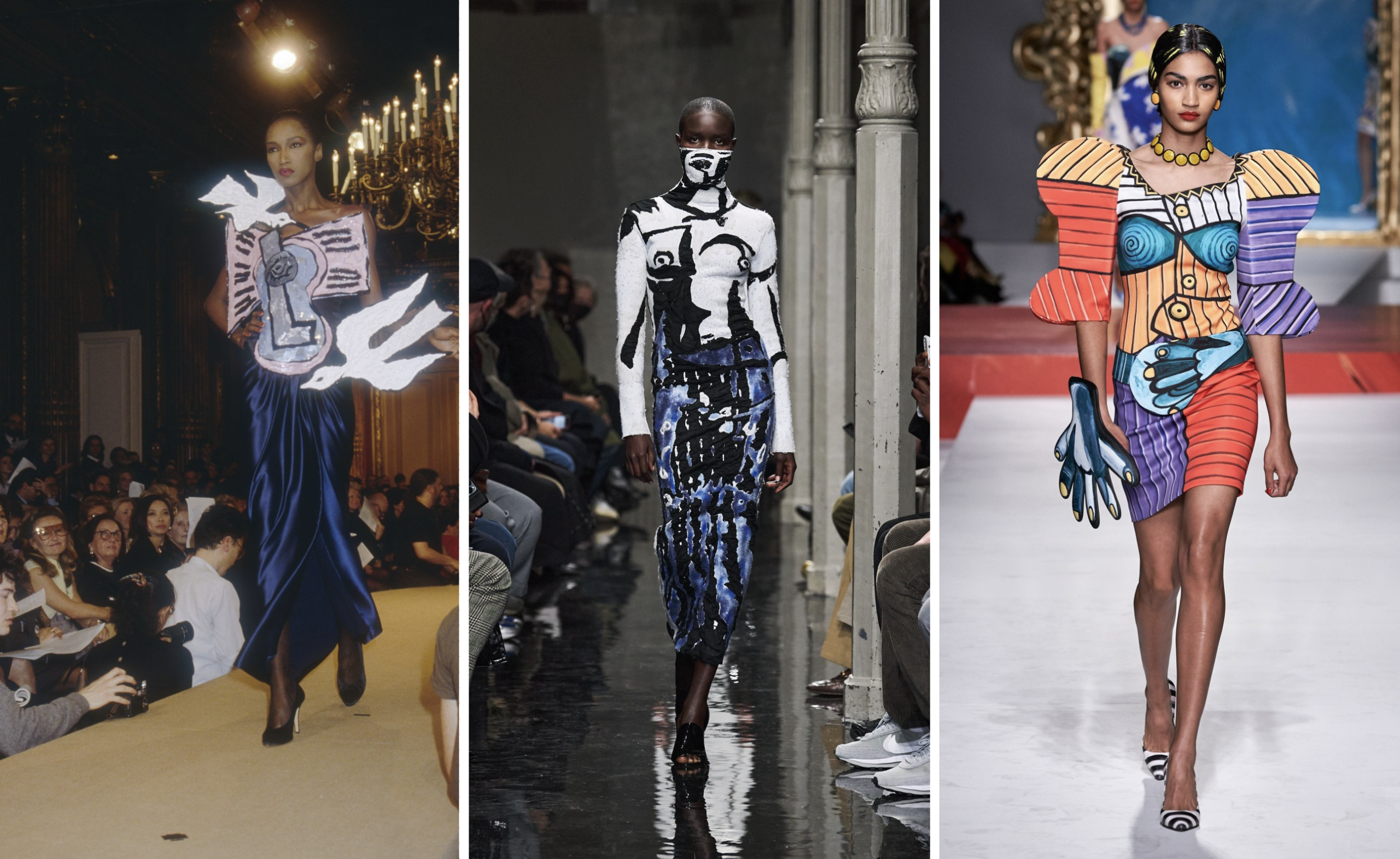 Yves Saint Laurent, Alaïa, Moschino