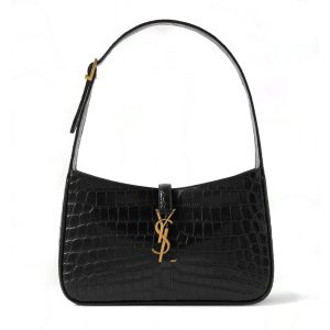 YSL krokodillenprint-tas