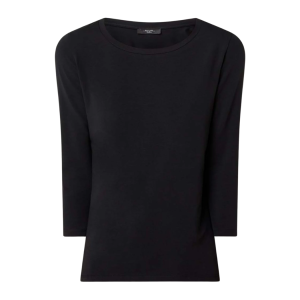 maxmara driekwart mouw shirt zwart