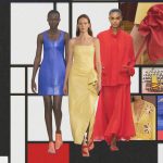 Primaire kleuren op de runway