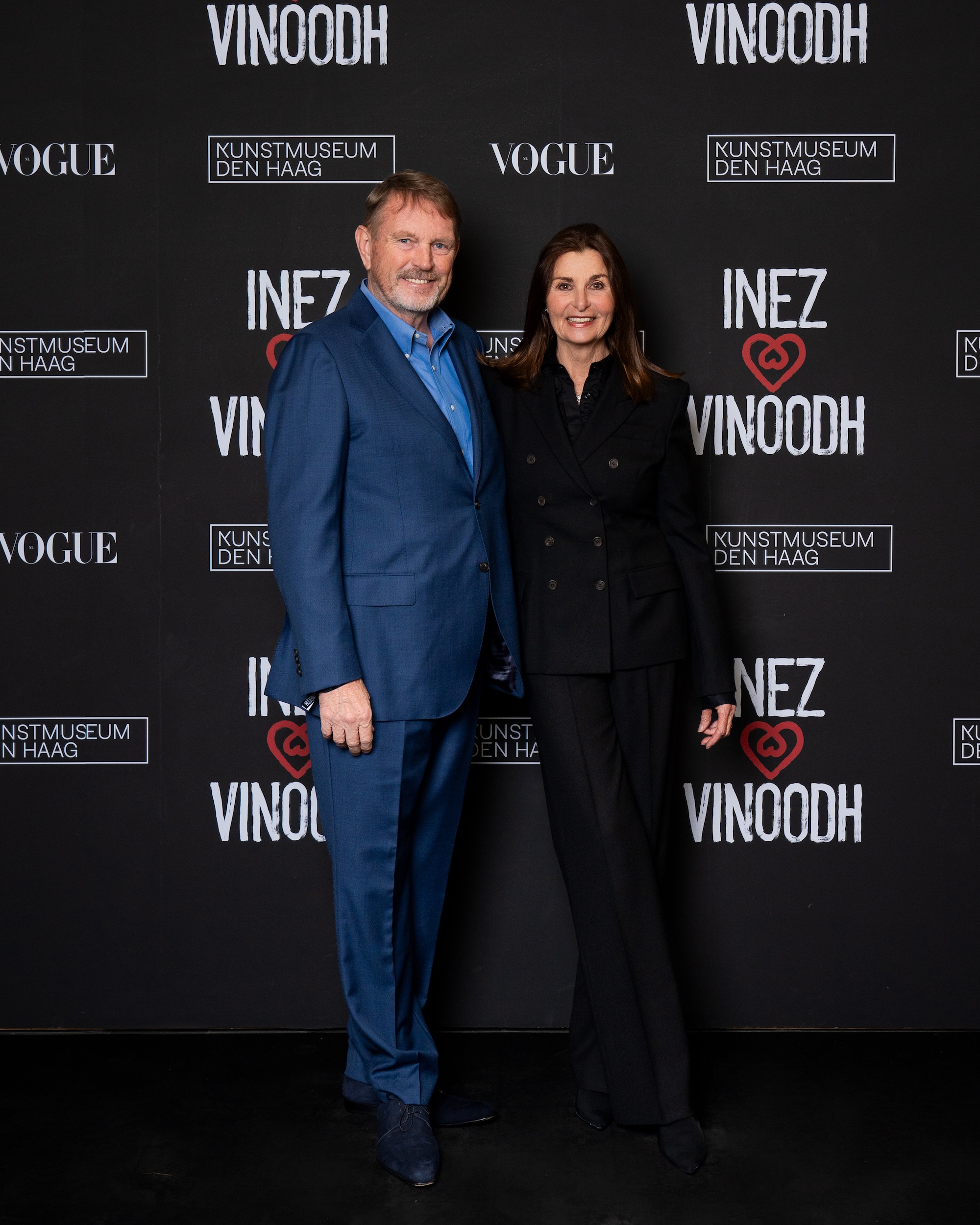 Gasten bij de opening van de tentoonstelling van Inez & Vinoodh in Kunstmuseum Den Haag