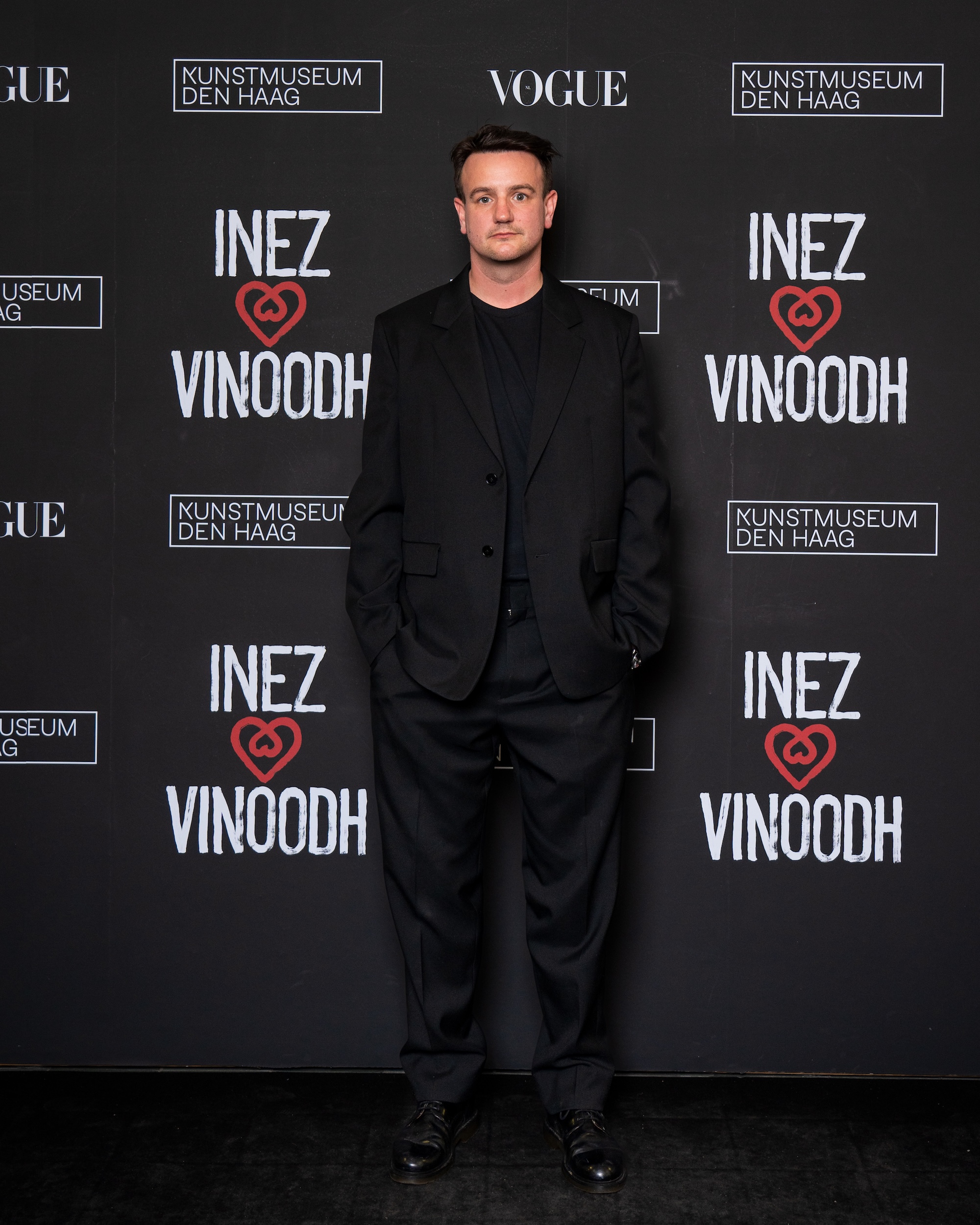 Gasten bij de opening van de tentoonstelling van Inez & Vinoodh in Kunstmuseum Den Haag