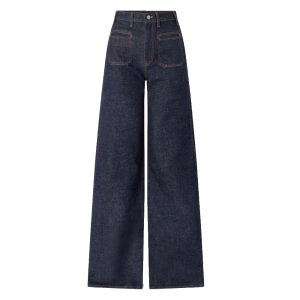 Donkere jeans van Khaite