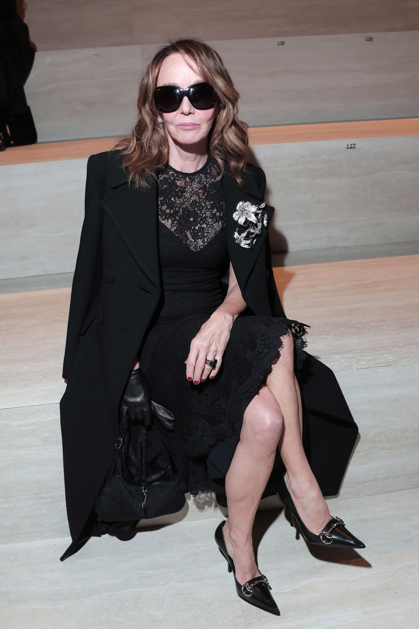 Philippine Leroy-Beaulieu bij Gucci herfst/winter 2026