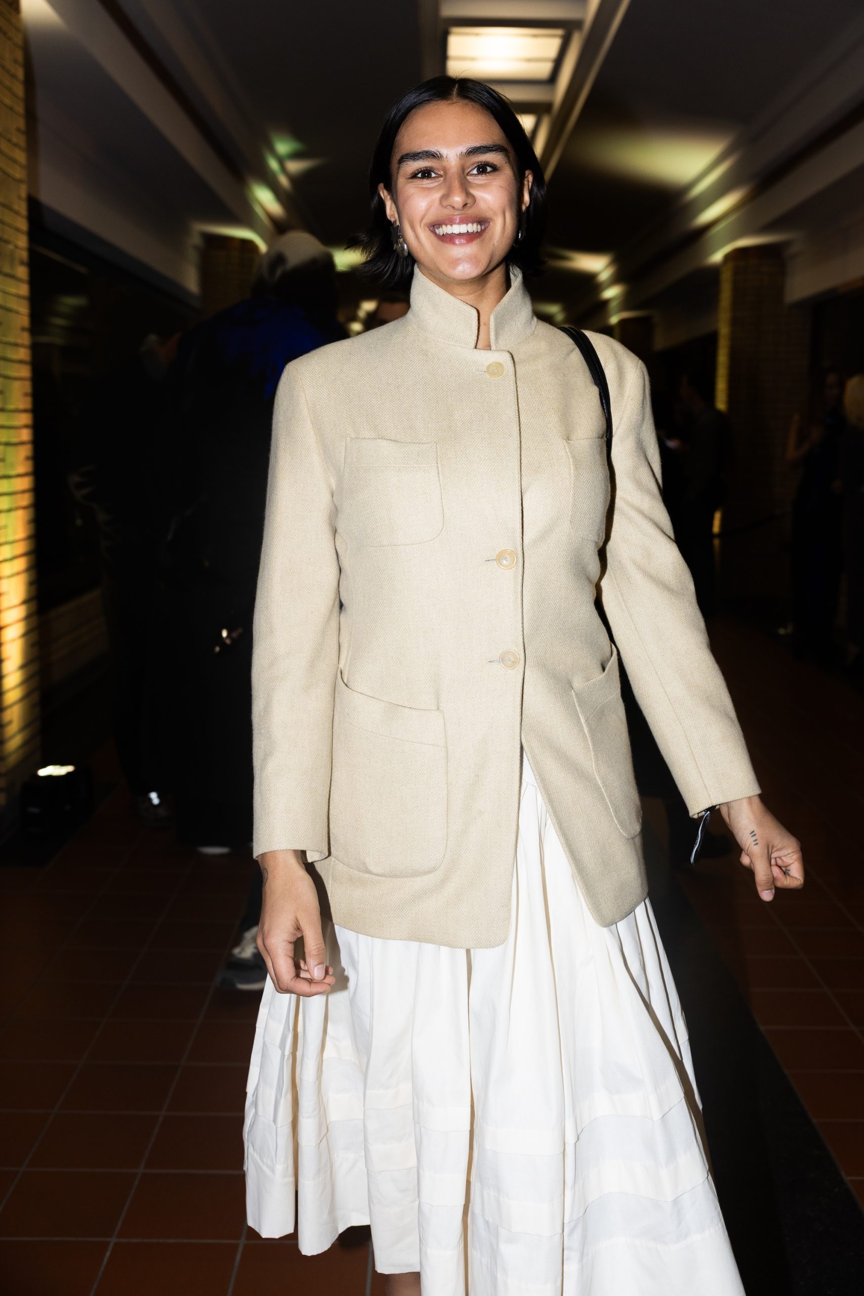 Gasten bij de opening van de tentoonstelling van Inez & Vinoodh in Kunstmuseum Den Haag